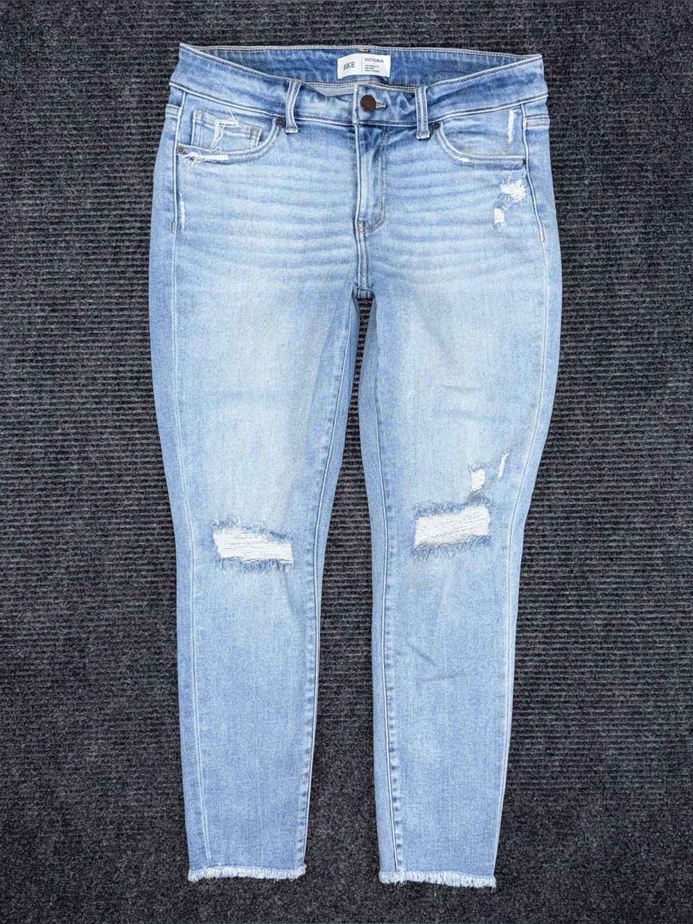 Buckle BKE Victoria Universal Mid Rise Ankle Skinny Stretch Jean 29x27 ABK1494A